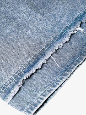 Thesupermade High Street Washed Distressed Denim Shorts - 2100 