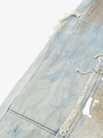 Distressed Ripped Jeans