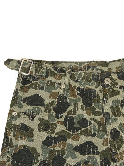 Camouflage Multi-Pocket Cargo Pants 