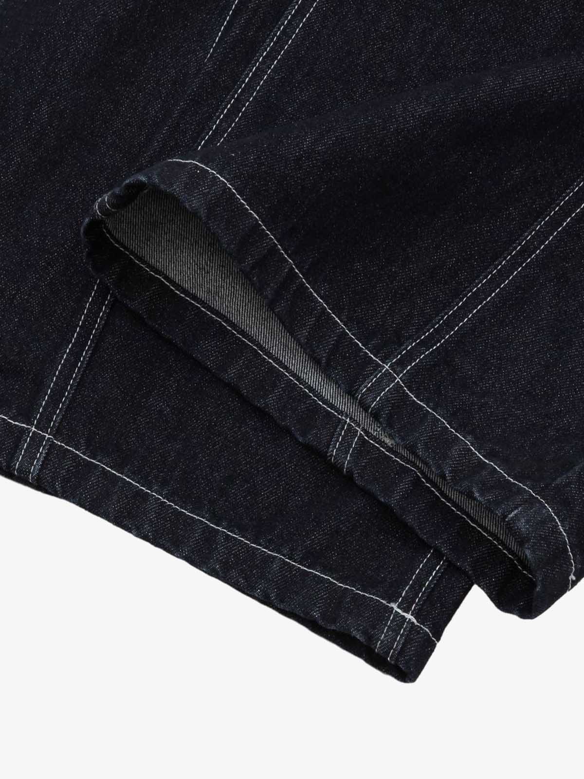 Vintage Topstitched Scimitar Jeans 