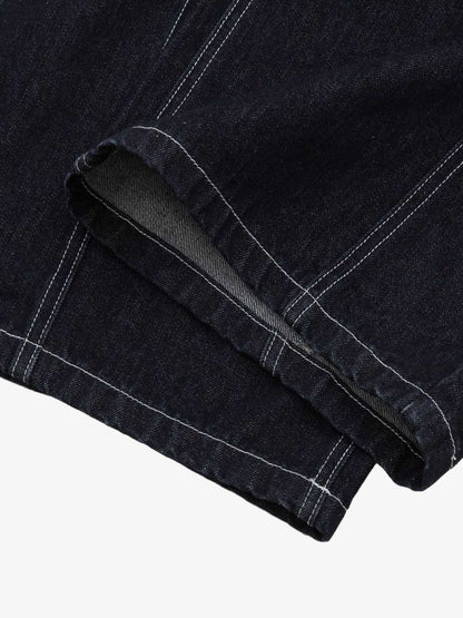 Vintage Topstitched Scimitar Jeans 