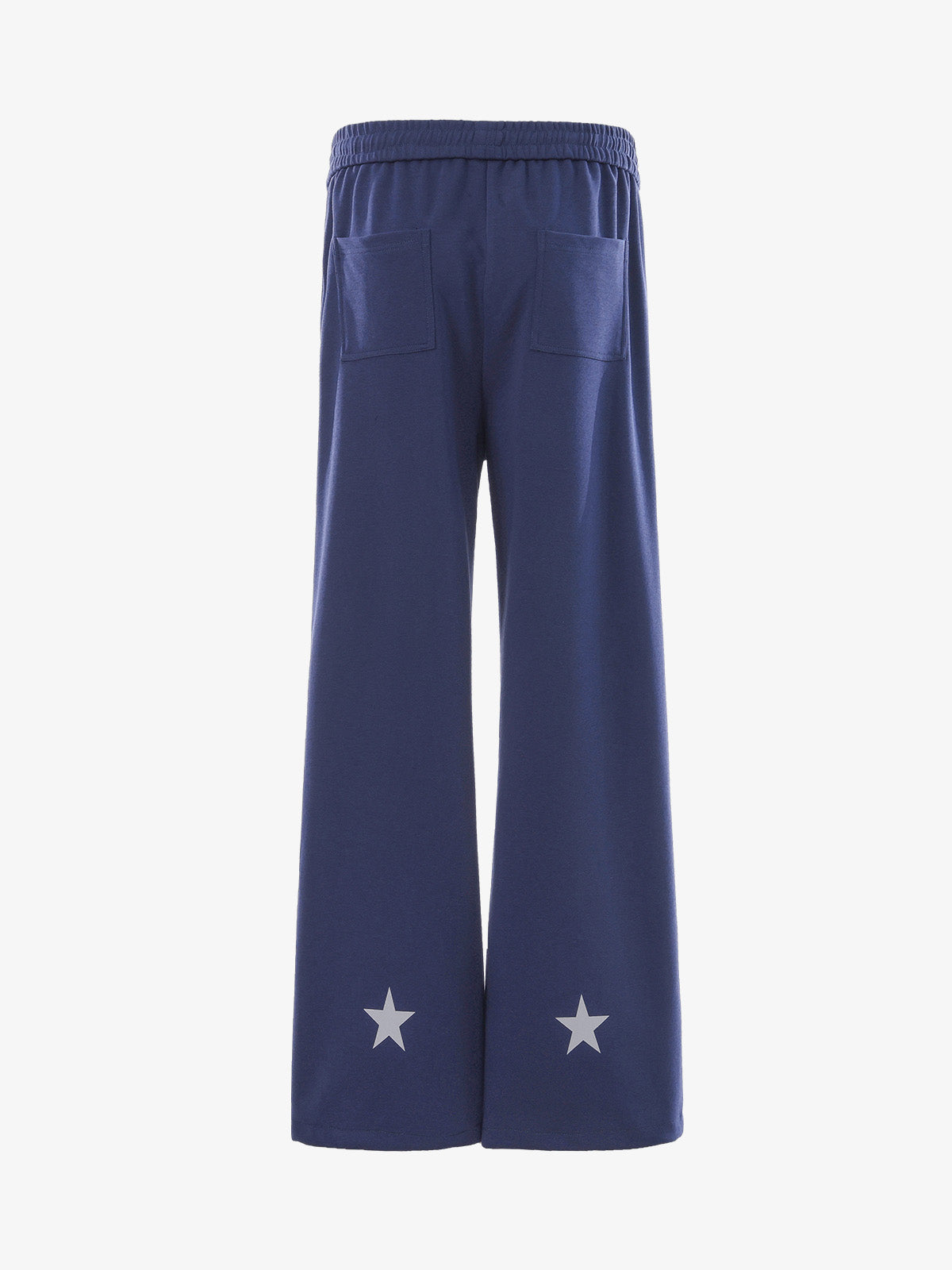 Wing Star Graphic Draped Jazz Pants