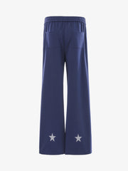 Wing Star Graphic Draped Jazz Pants
