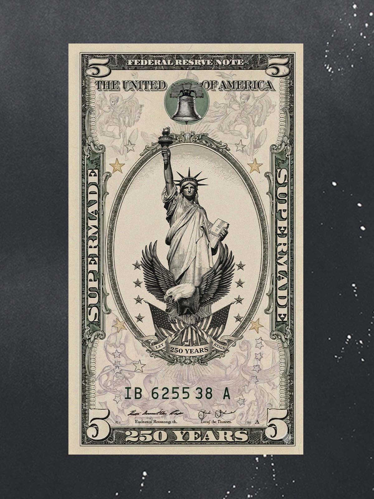 Vintage Liberty Dollar Graphic T-Shirt 