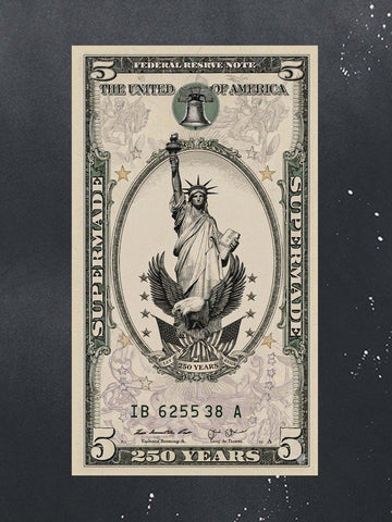 Vintage Liberty Dollar Graphic T-Shirt 