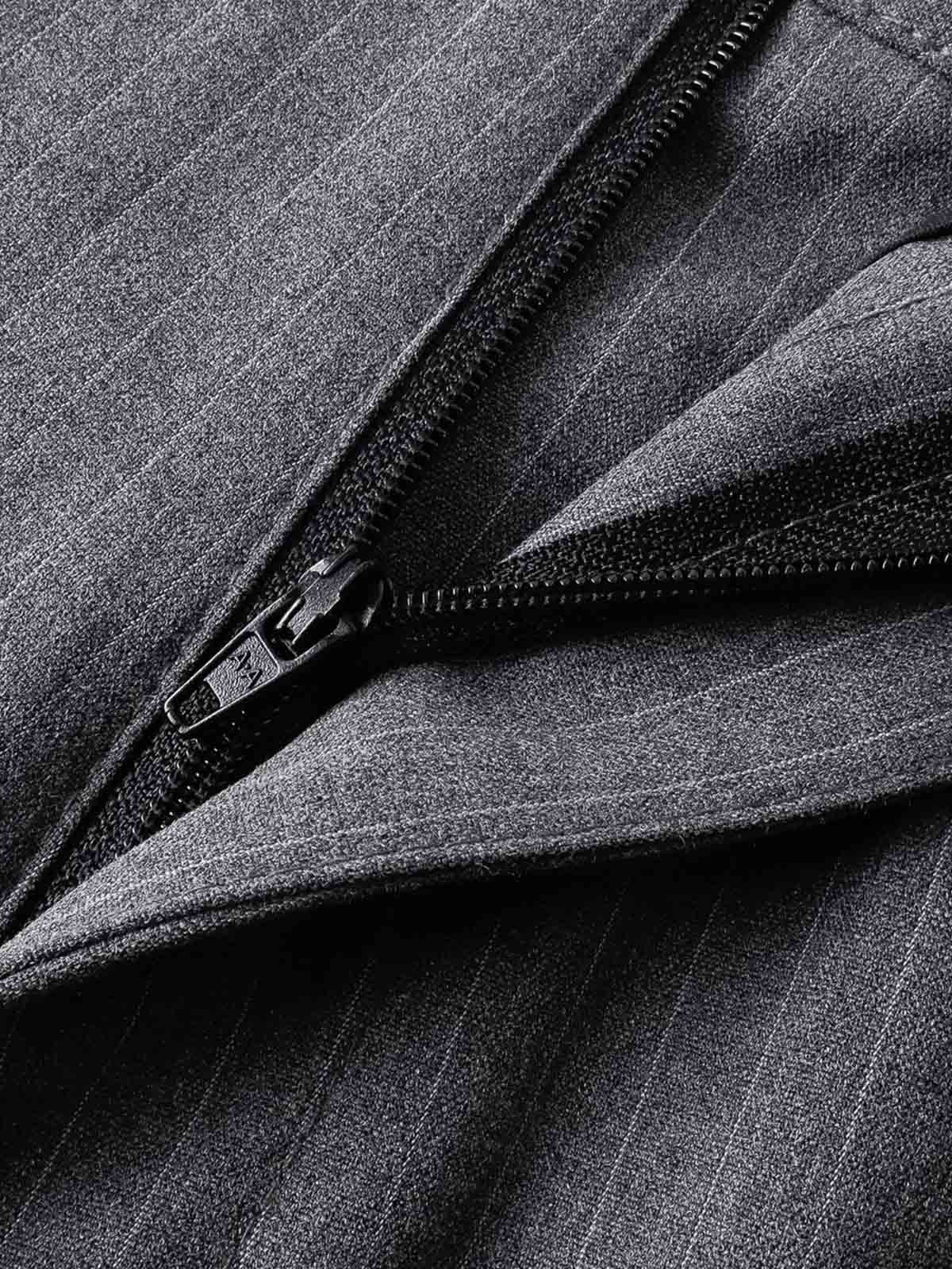 Double Waist Pinstripe Balloon Pants 