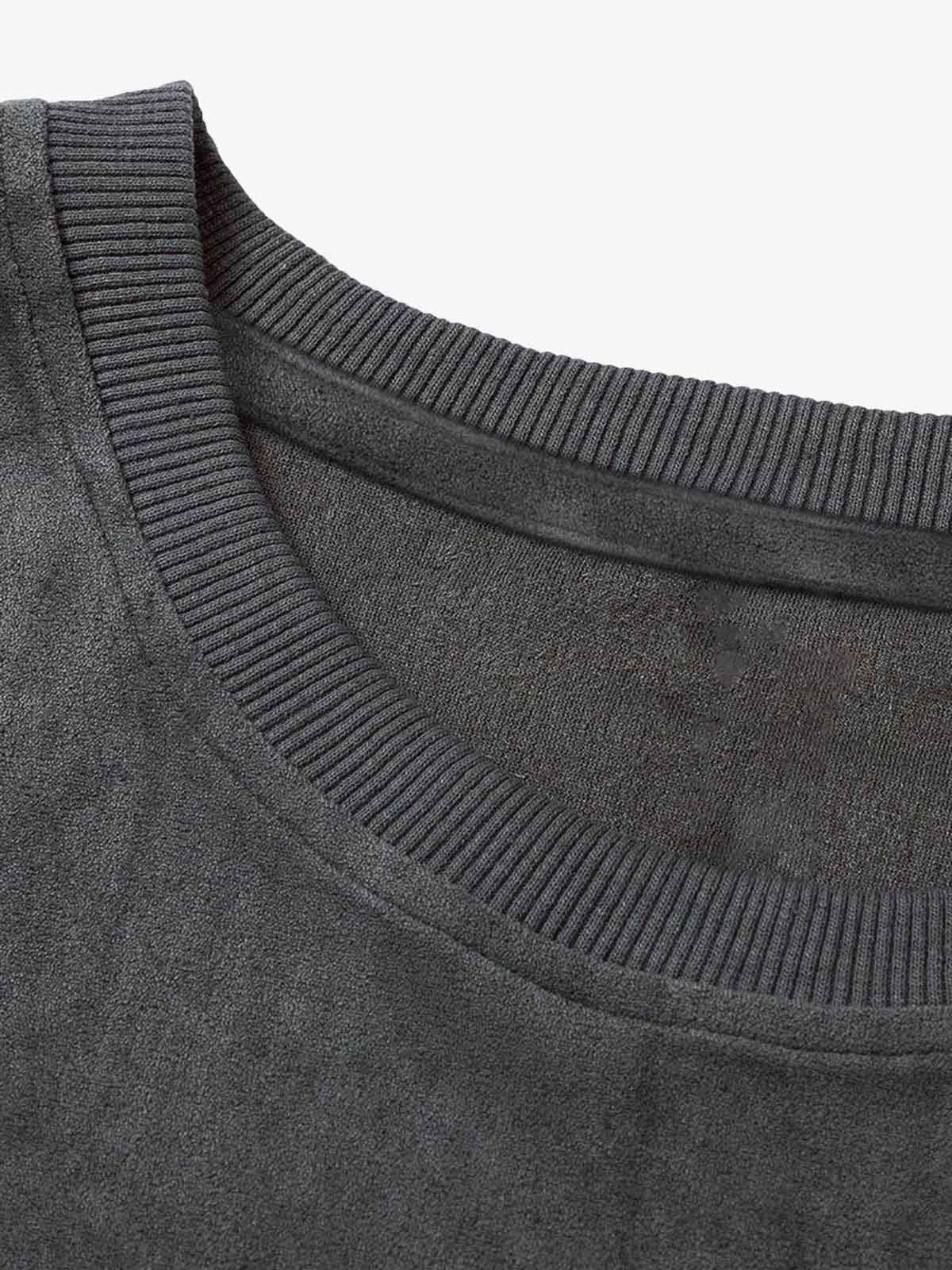 Thesupermade Printed Crew Neck Casual Vest 