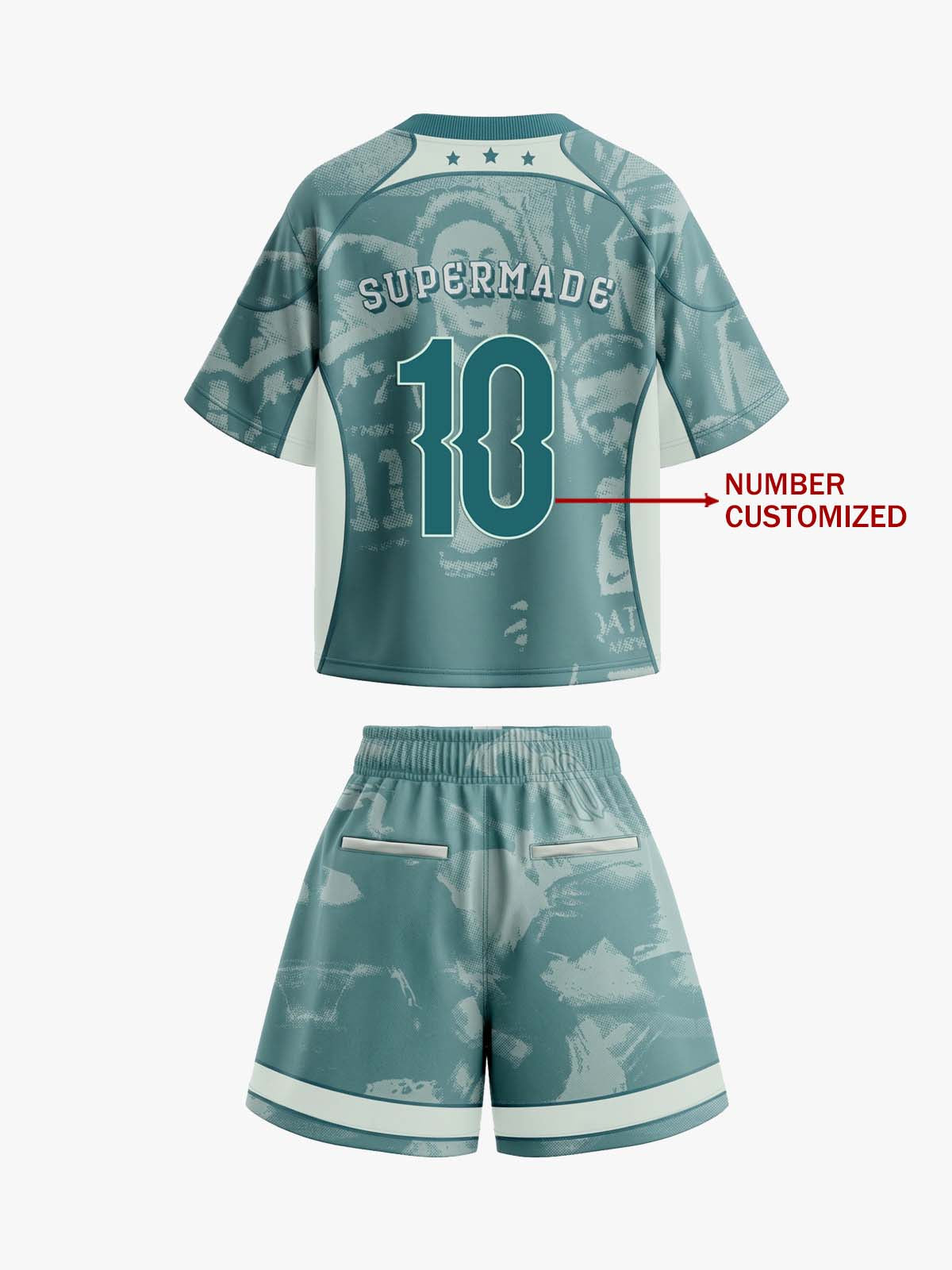 Retro World Cup Custom Jersey Set - 2627 