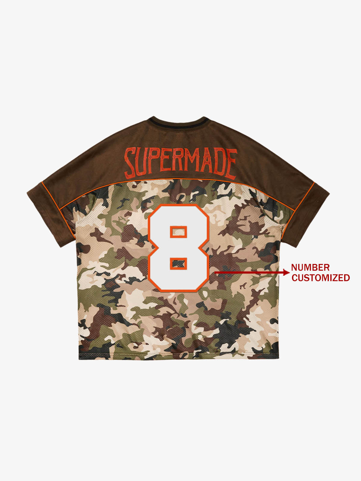 Original Camouflage Football Jersey T-Shirt - 2401 