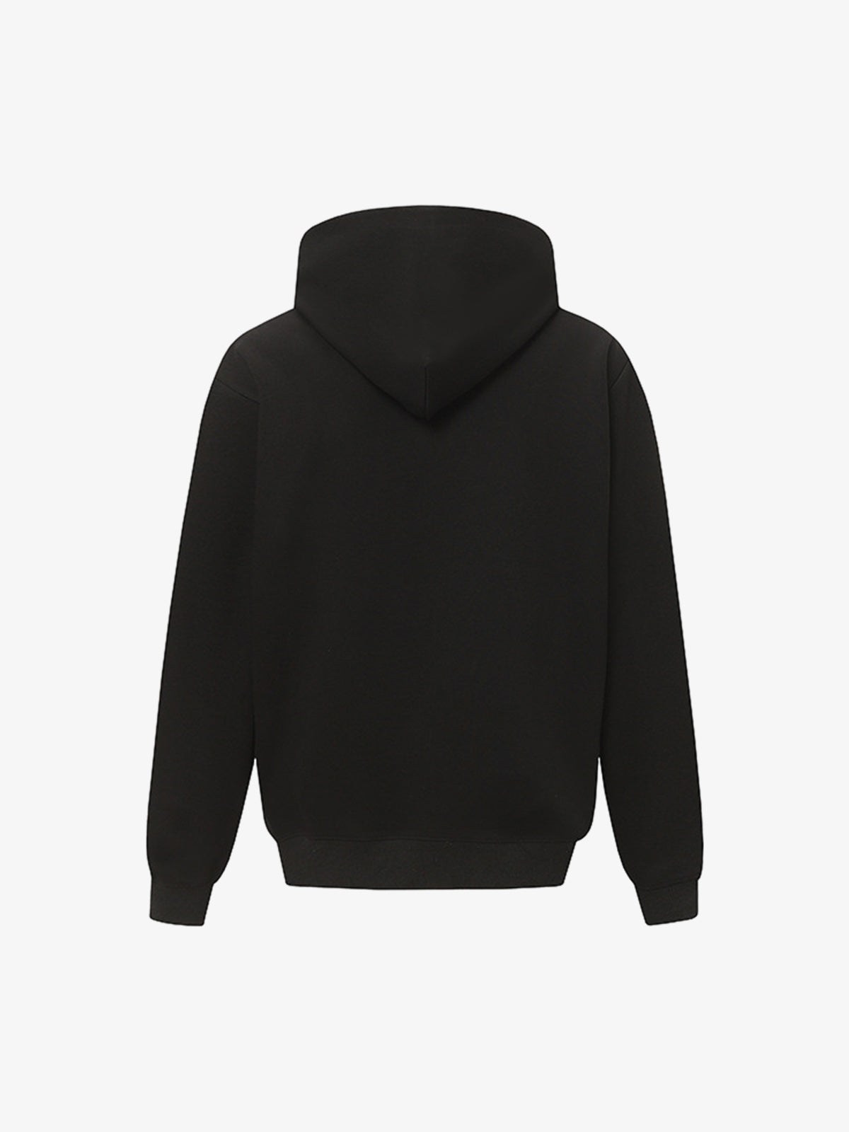 Unisex Hoodie with Embroidered Earth and Star Design - Trendy and Bold Statement Piece 