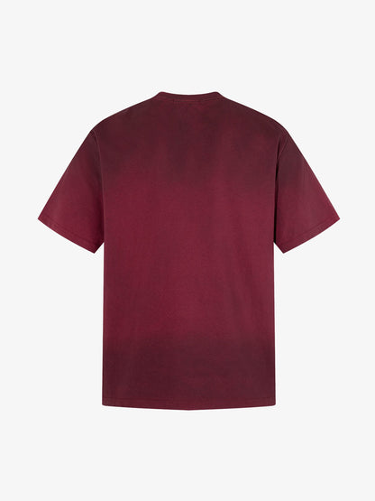 Grunge Faded Photo Print T Shirt 
