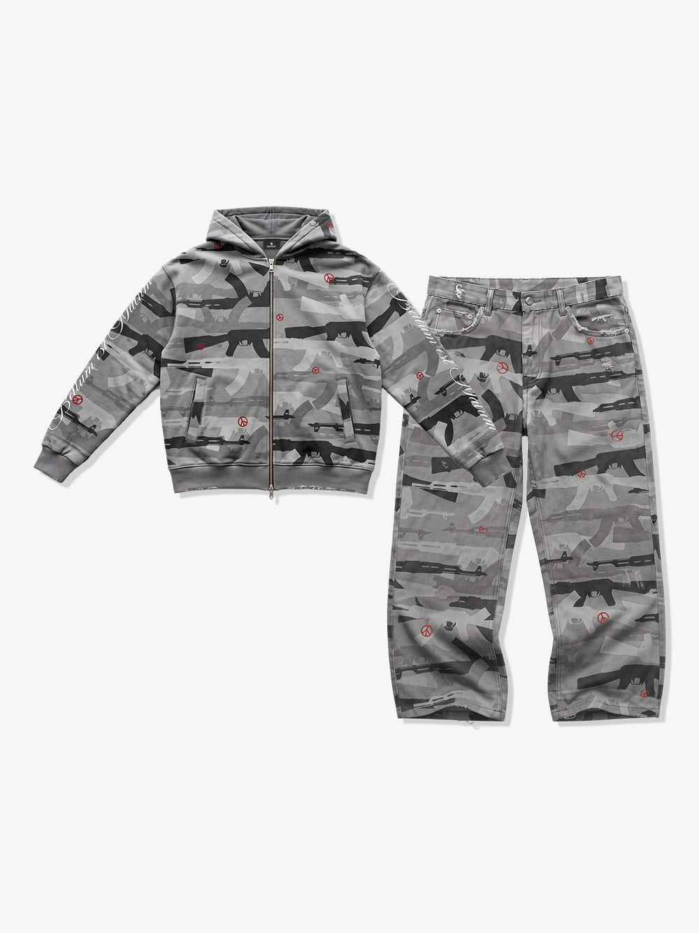 AK Camo Graphic Two-Piece Set