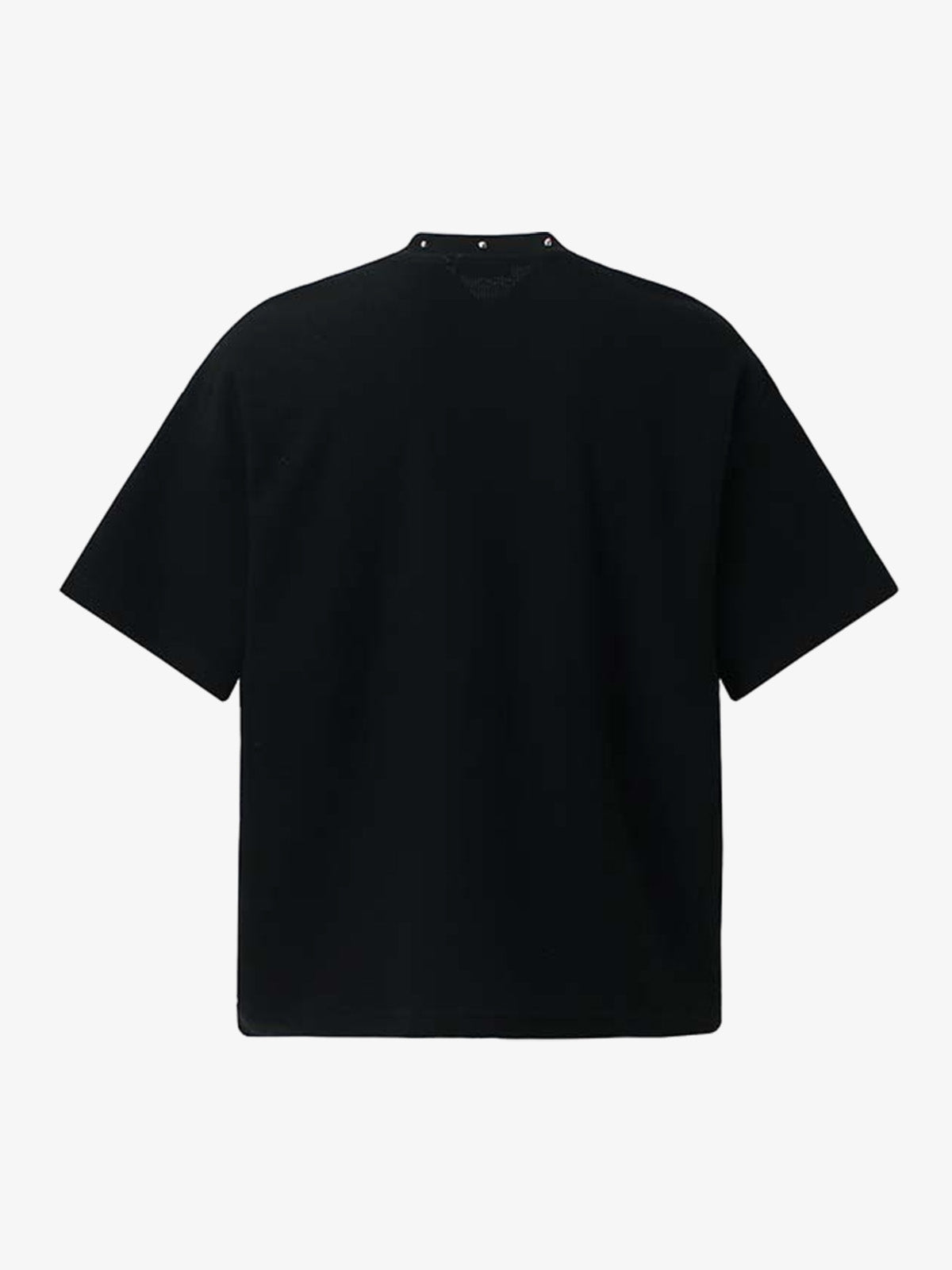 Faceless Portrait Waffle Knit T-Shirt