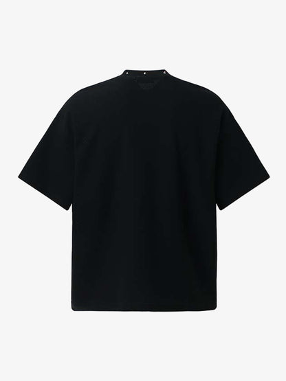 Faceless Portrait Waffle Knit T-Shirt
