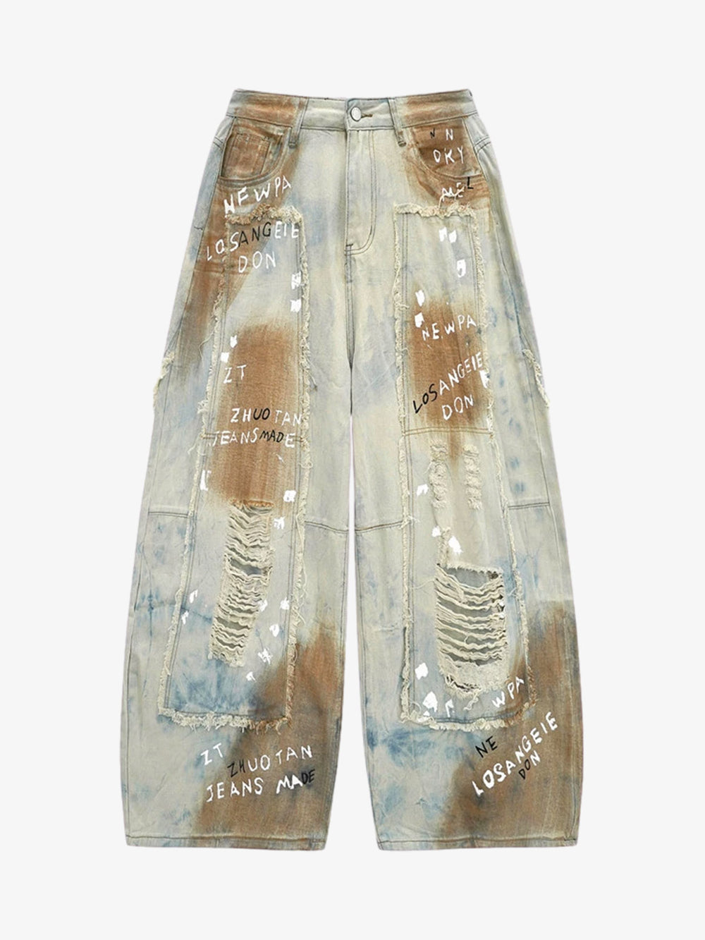 Distressed Ripped Jeans