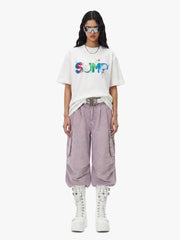 Graffiti Paint Drip Letter Print Oversized T-Shirt 