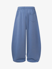 Thorn Pattern Embroidered Baggy Sweatpants