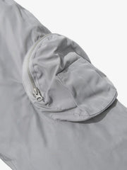 Multi-Zip Insulated Boxy Fit Insulated Bomber Coat