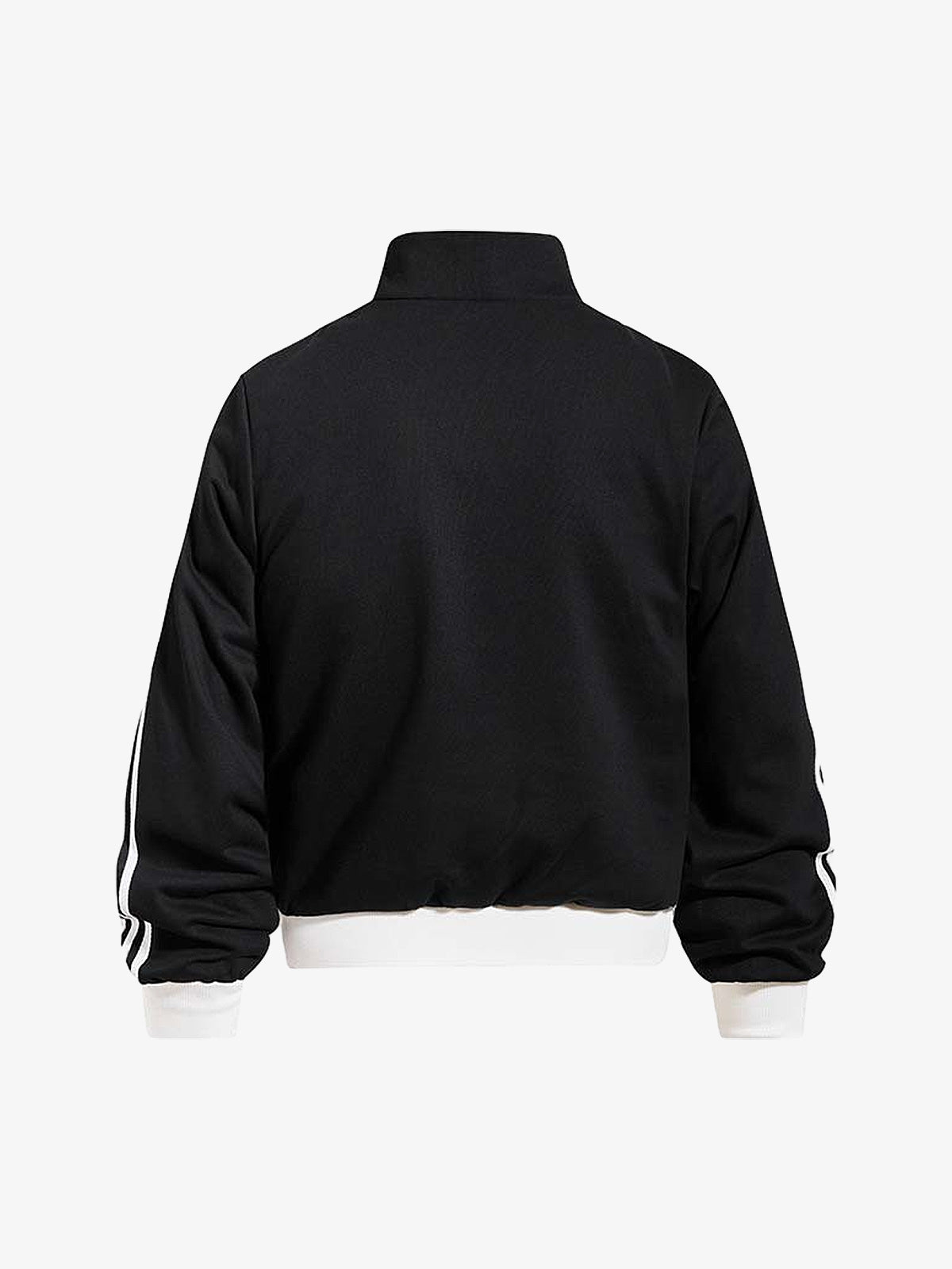 Retro Embroidered Star Flight Jacket
