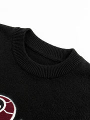 Scorpion Star Graphic Knit Sweater