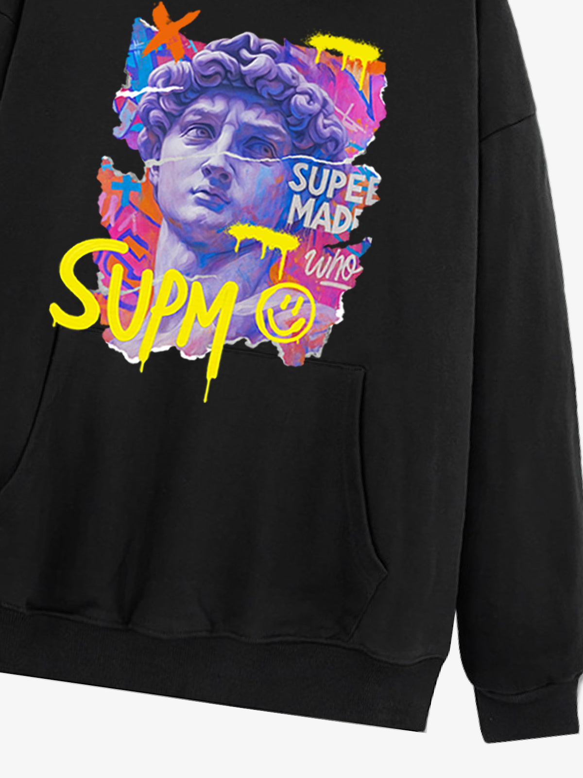 Graffiti David Statue Hoodie 
