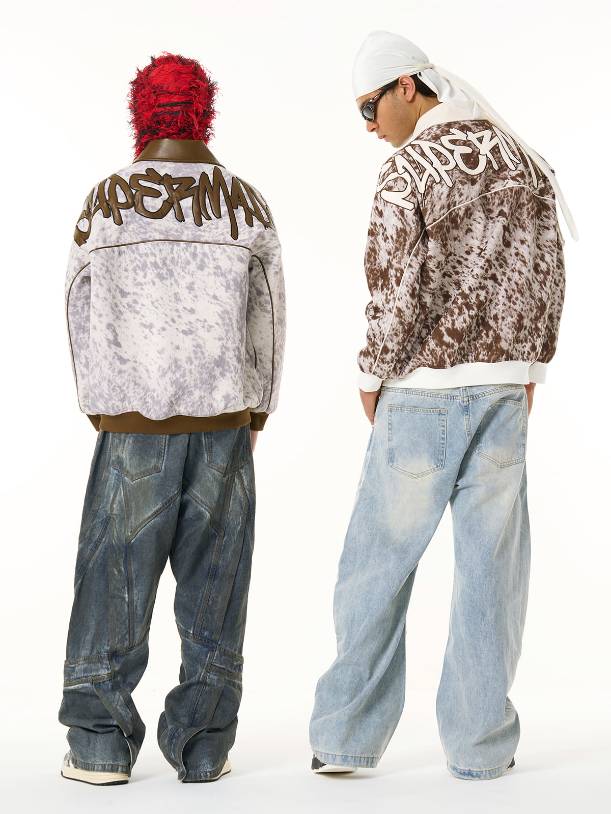 Trendy Bomber Jacket with Unique Design for Men - Perfect for Casual and Streetwear Styles 