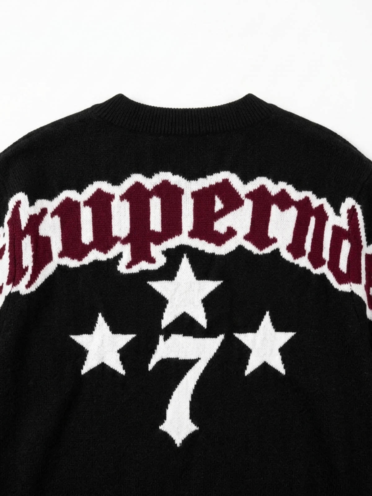 Scorpion Star Graphic Knit Sweater