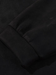 Thorn Letter Graphic Washed Hoodie