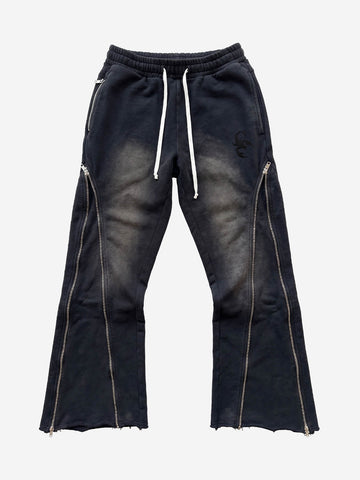 Side Zipper Deformable Pants