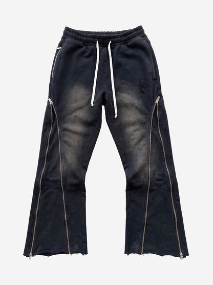 Side Zipper Deformable Pants