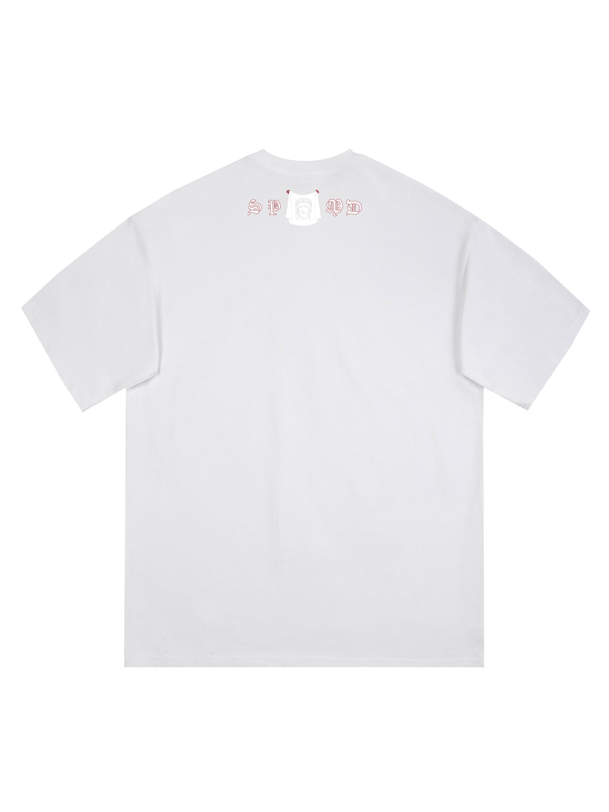 Original Skull and Jesus  Print T-Shirt