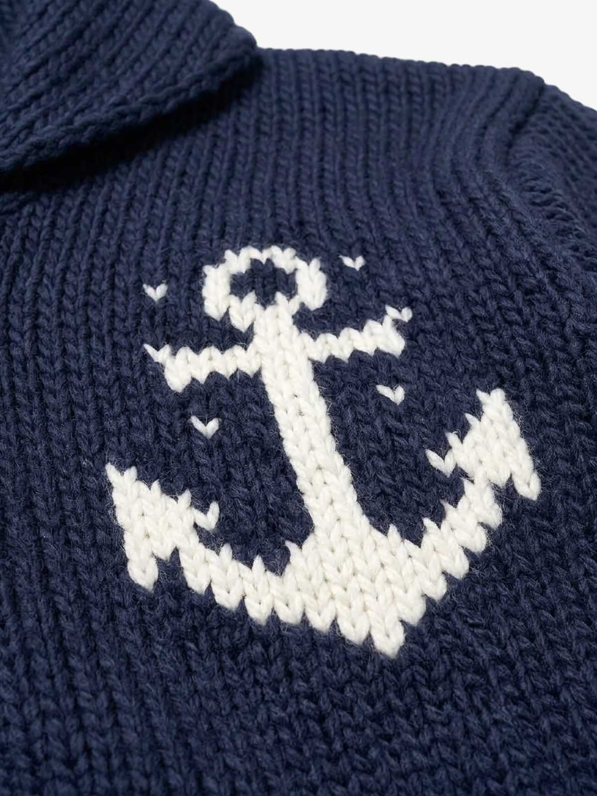Anchor Guild Heavy-Gauge Zip Cardigan