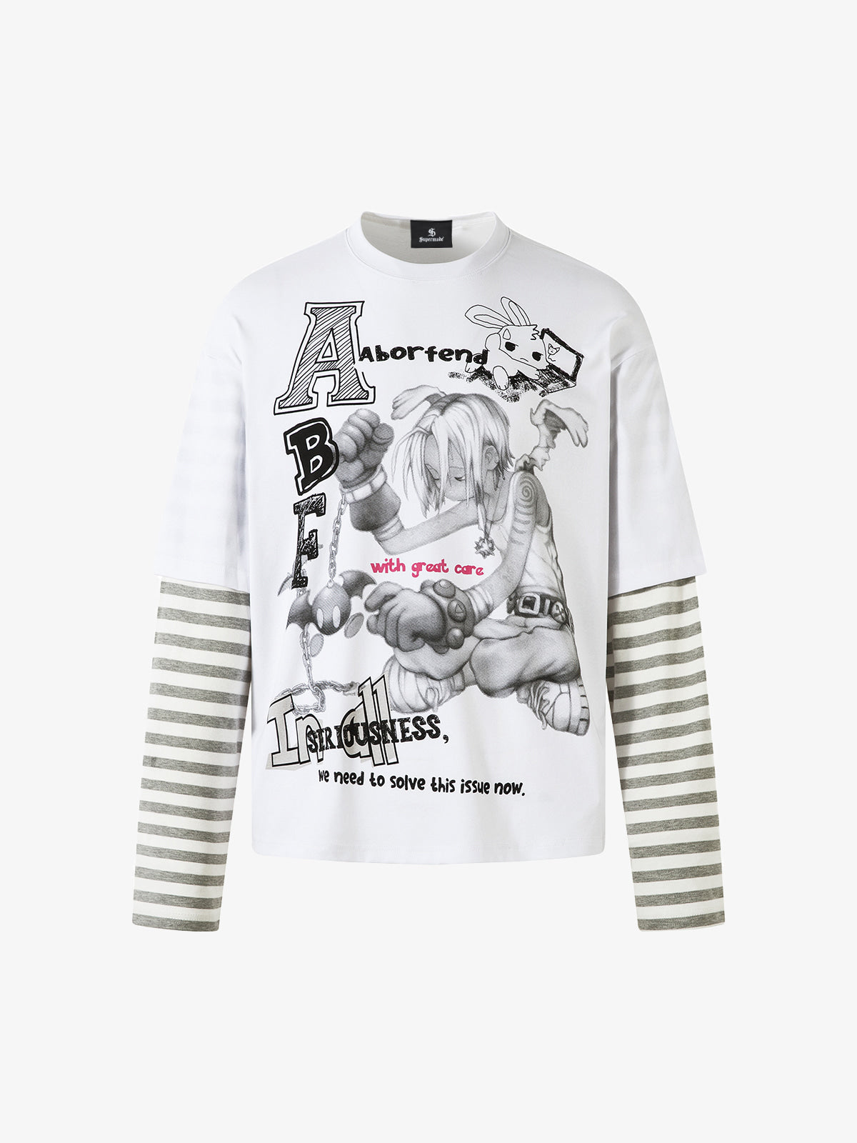 Skull Pattern Knit Sweater for Casual and Festive Wear 