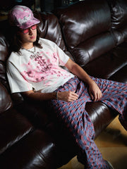Rib Cage Print Gradient T-Shirt