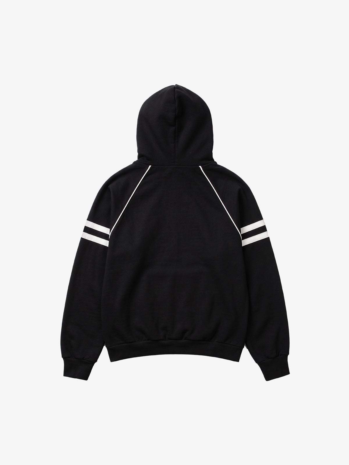 Ship-Wheel Graphic Fleece-Lined Hoodie