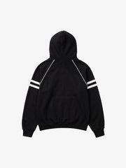 Ship-Wheel Graphic Fleece-Lined Hoodie