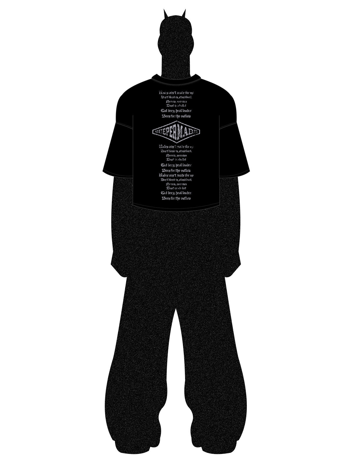 Original Letter Graphic T-Shirt