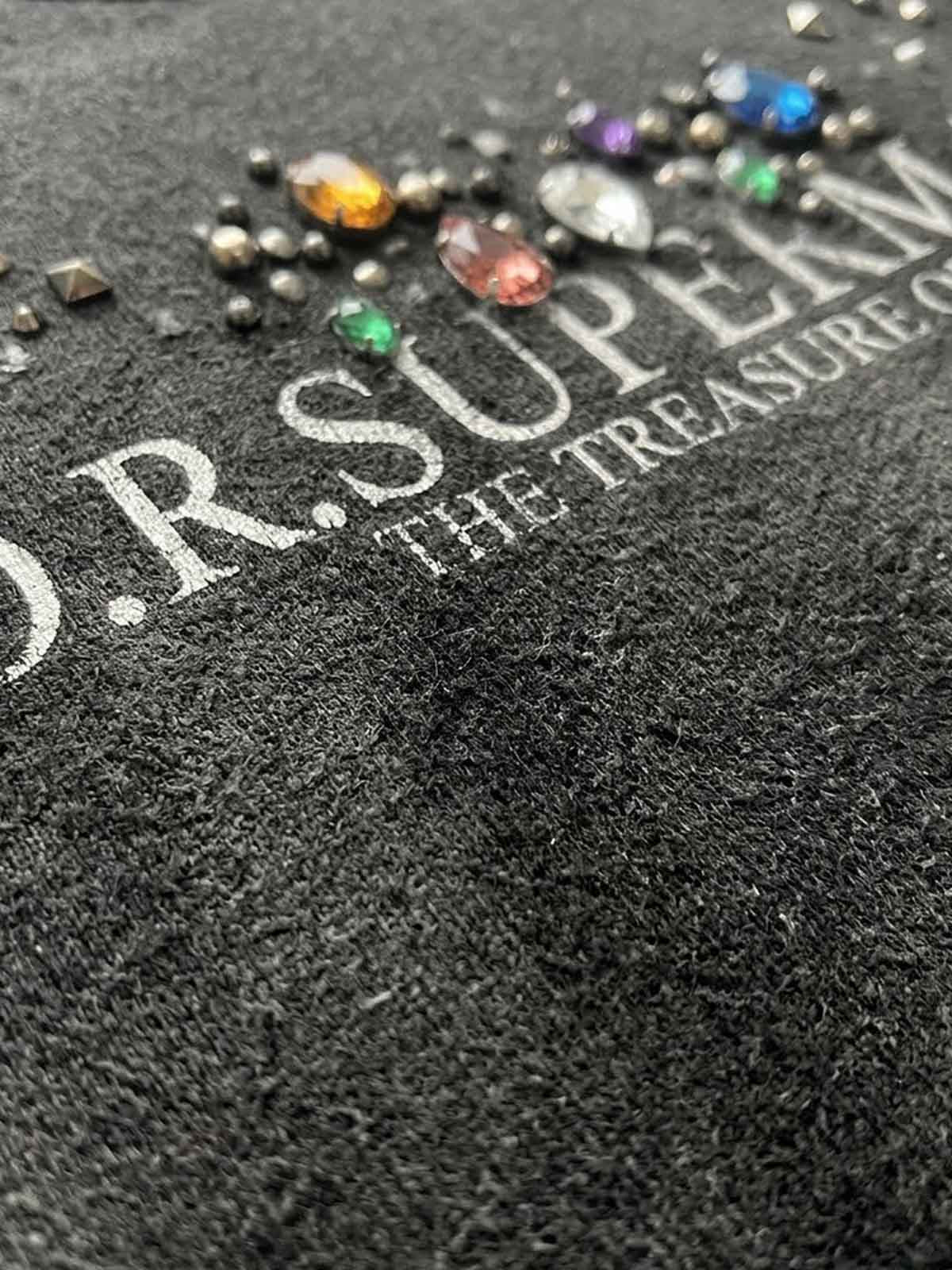Pirate’s Treasure Studded Brushed Crewneck Sweatshirt
