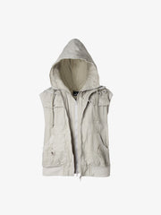 Heavyweight Multi-Pocket Workwear Vest Jacket