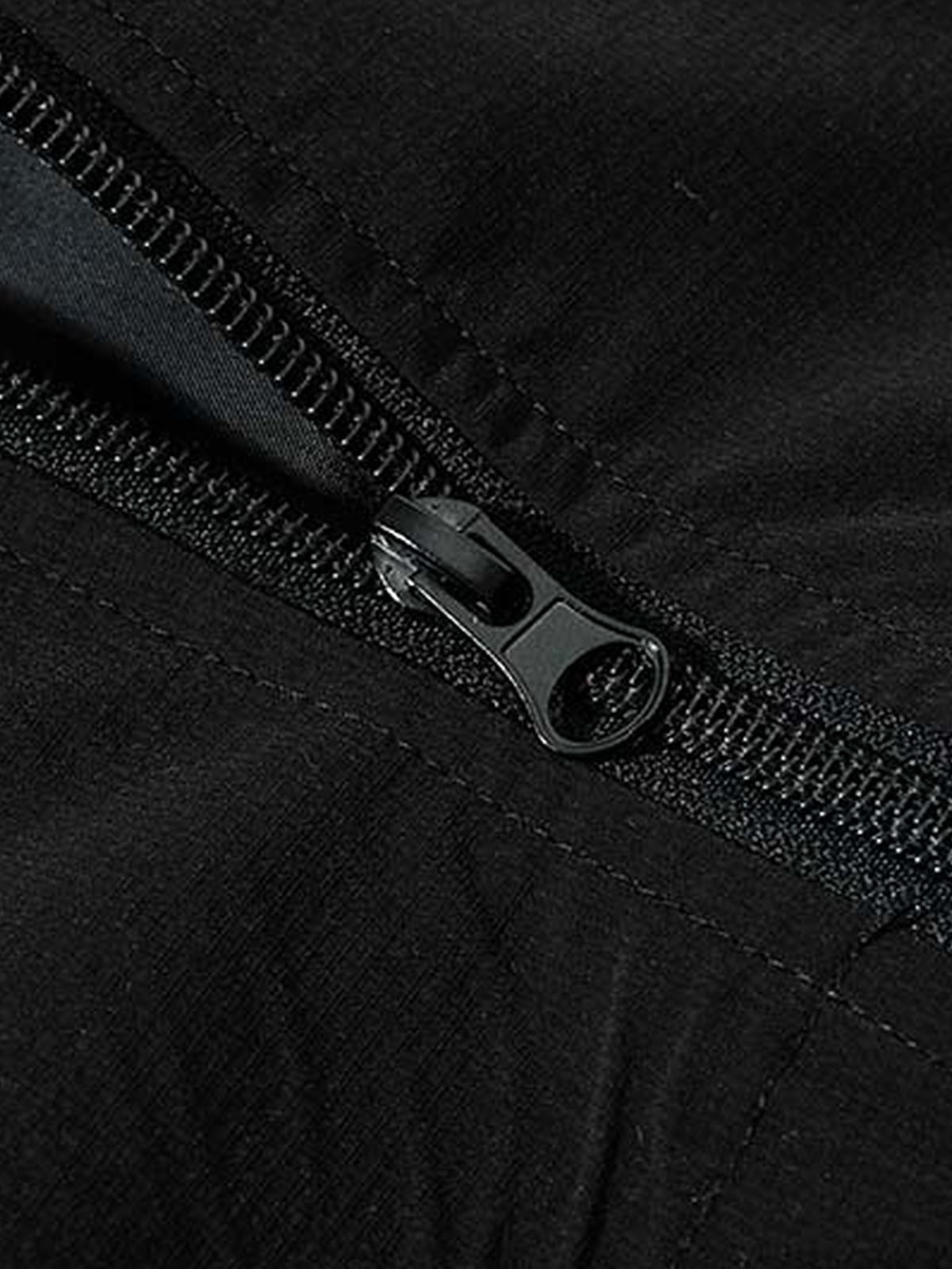 Street-style Letter Print Hooded Windbreaker Jacket