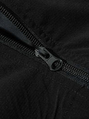 Street-style Letter Print Hooded Windbreaker Jacket