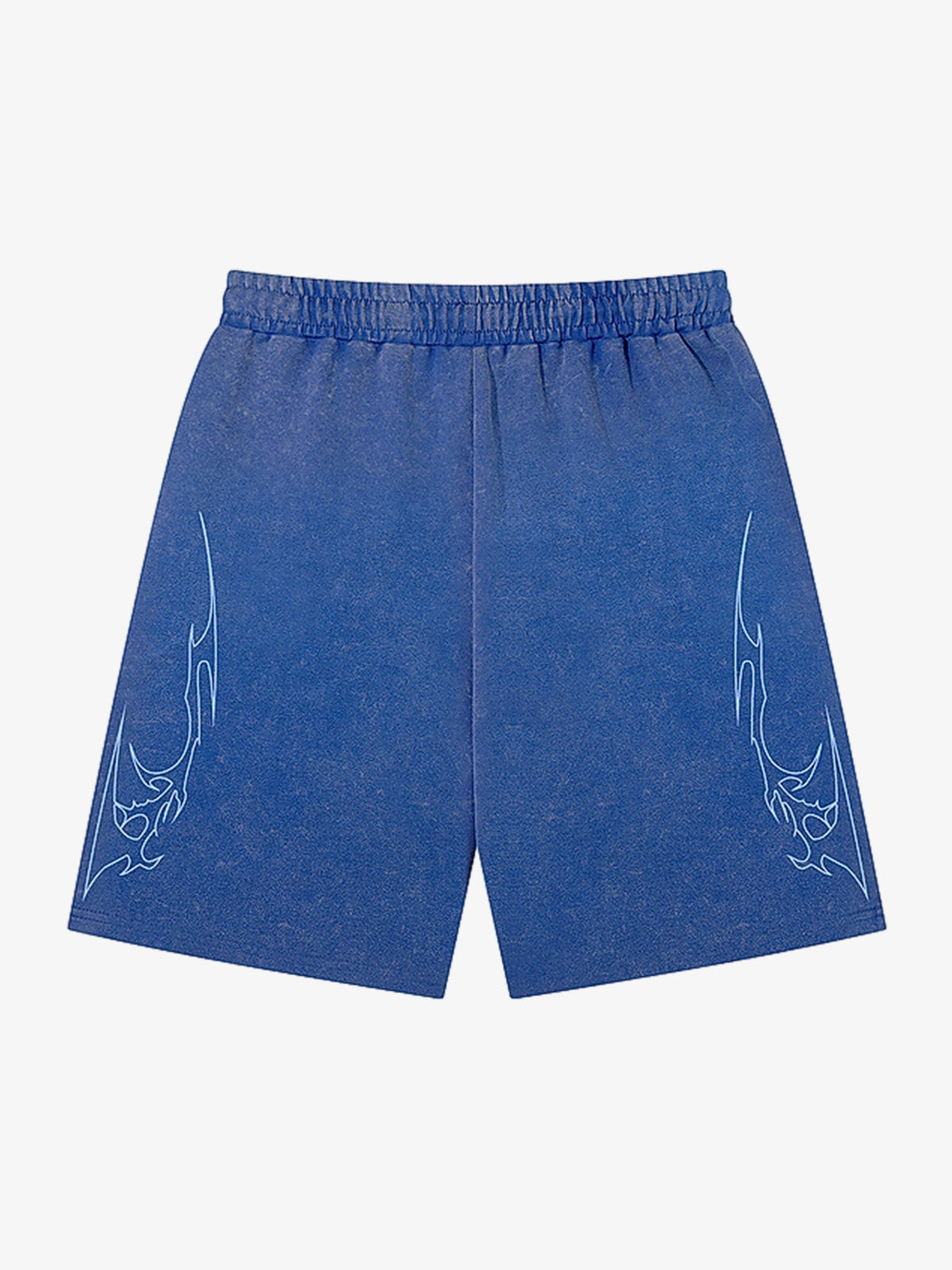 Pantalones cortos con estampado gótico oscuro