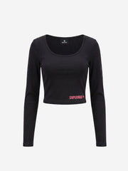 Open-Back Fitted Tee