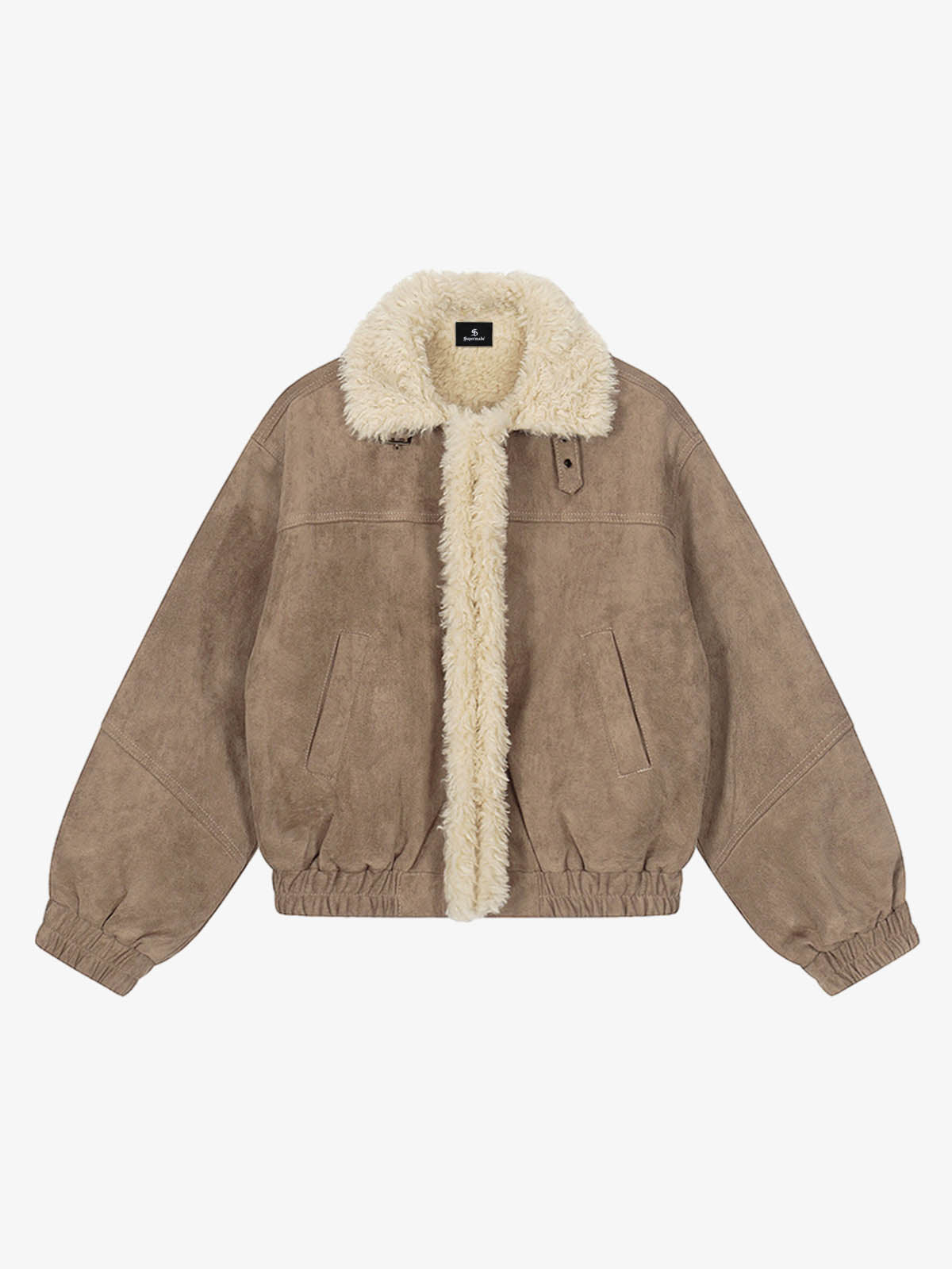 Stylish Faux Fur Collar Jacket for Men and Women - Trendy Design with High-Quality Finish 