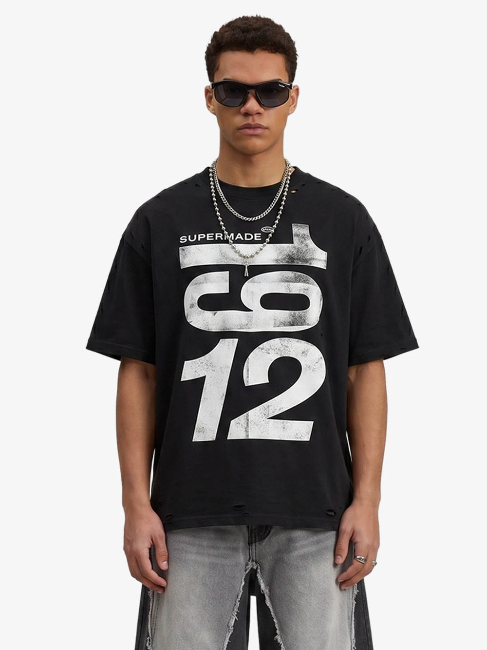 Vintage Racing Number Graphic T-Shirt 