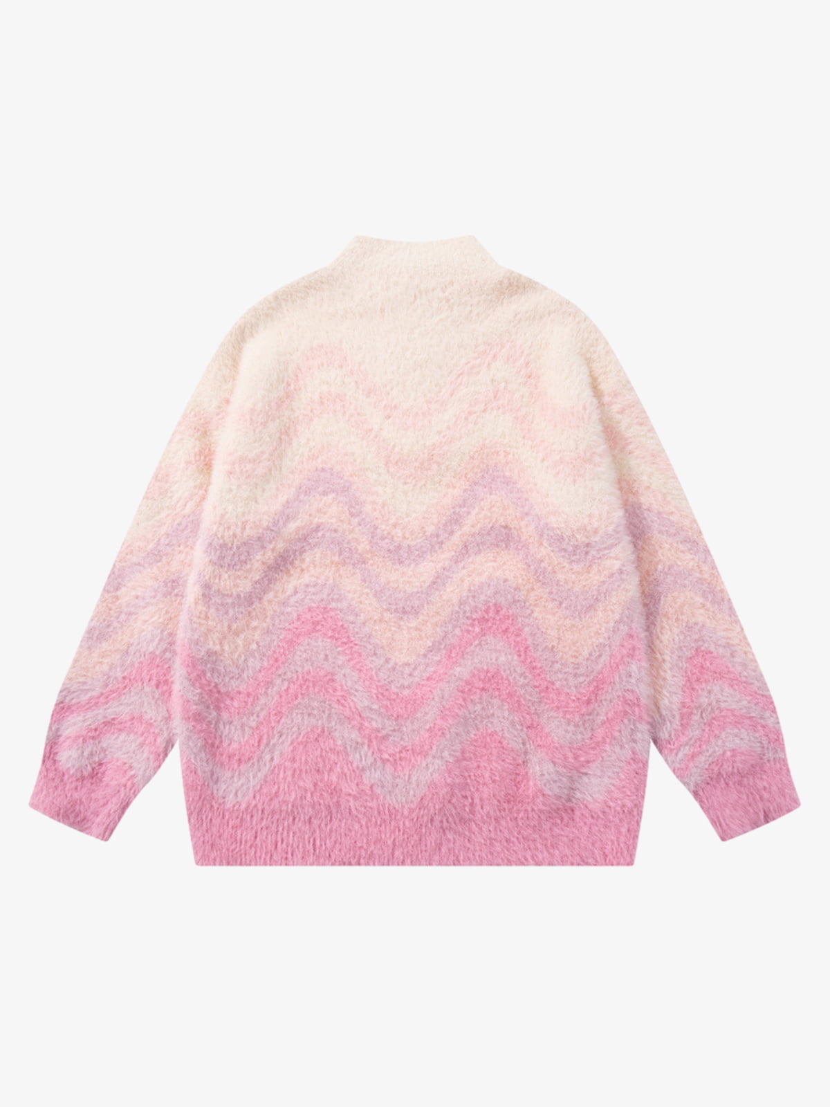 Cozy Pink Patterned Sweater for Women - Perfect for Fall and Winter Outfits 