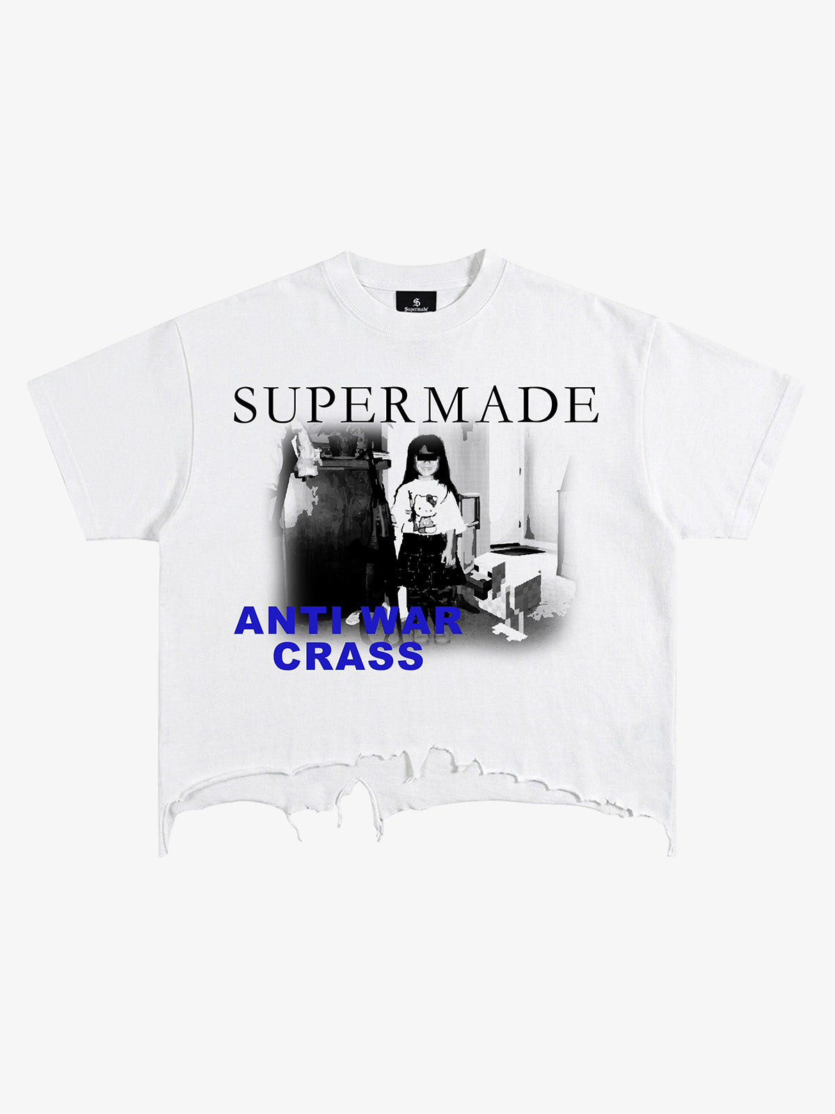 Anti-War Graphic Brushed Tee