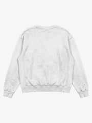 Anti-War Soldier Graphic Distressed Ripped Sweatshirt
