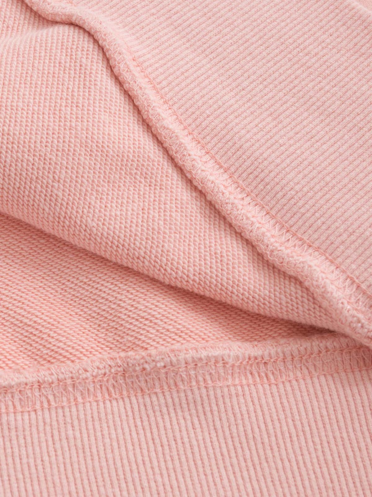Heavy Washed Letter Print Hoodie