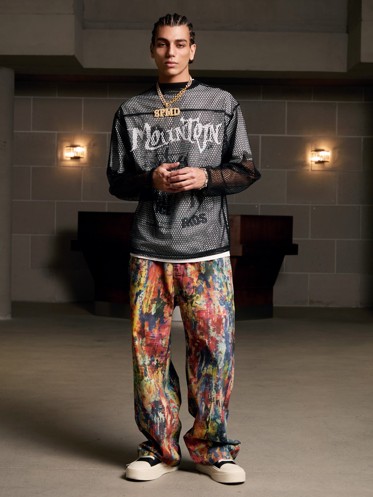 Retro Jersey Long Sleeves T-Shirt - 2347